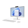 HP All-in-One 24-cr0068nf, Intel Processor N300, 8GB RAM, 256GB SSD, ecrã FHD de 23,8 polegadas, Windows 11 Home, Starry White (recondicionado)