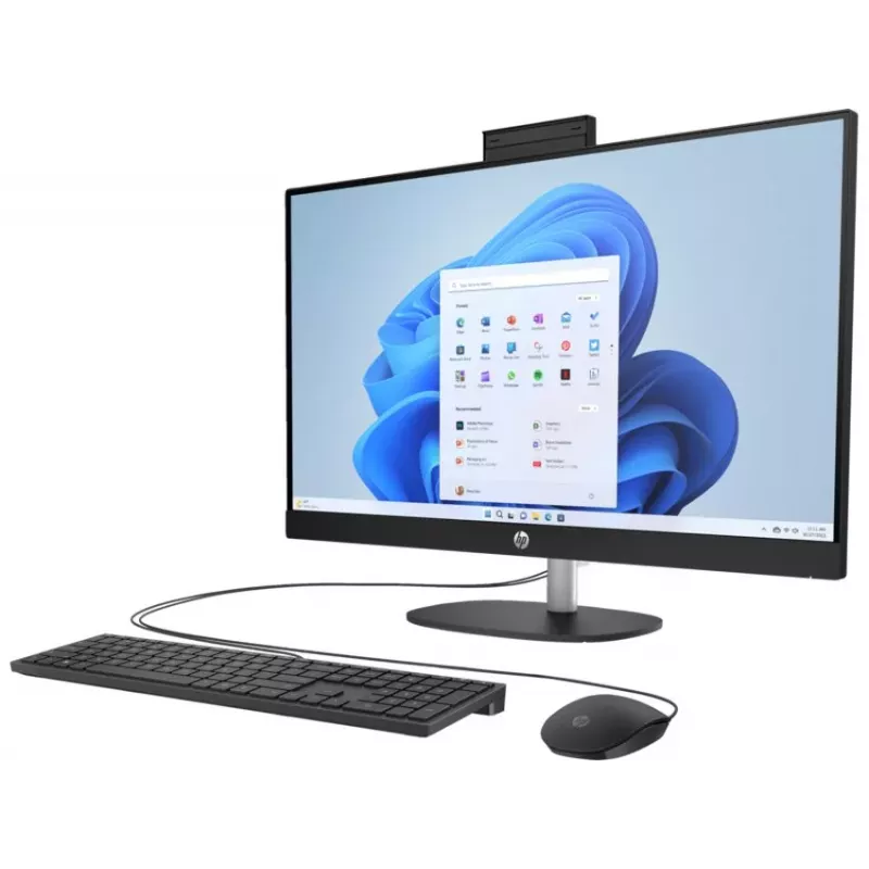 HP All-in-One 27-cr0038na, 27 polegadas Full HD IPS, AMD Ryzen 5, 16GB RAM, 1TB SSD, Windows 11 Home, Natural Silver (recondicionado)