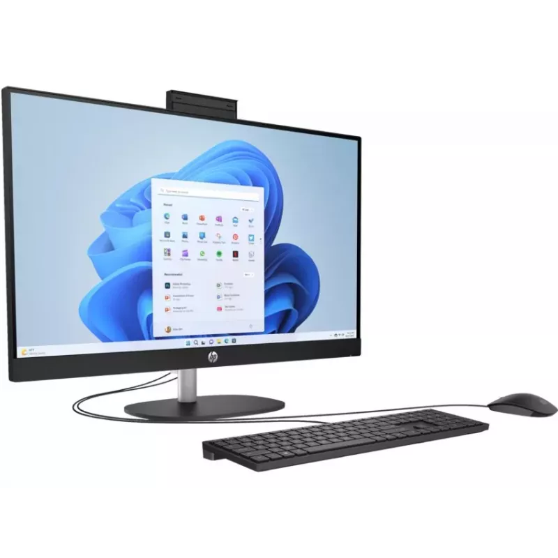 HP All-in-One 27-cr0038na, 27 polegadas Full HD IPS, AMD Ryzen 5, 16GB RAM, 1TB SSD, Windows 11 Home, Natural Silver (recondicionado)
