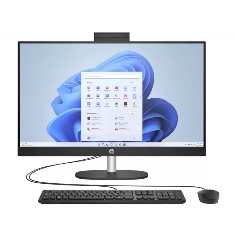 HP All-in-One 27-cr0037na, AMD Ryzen 7 7730U, 27 polegadas Full HD IPS, 16 GB RAM, 512 GB SSD, Windows 11 Home, Snow White (recondicionado)