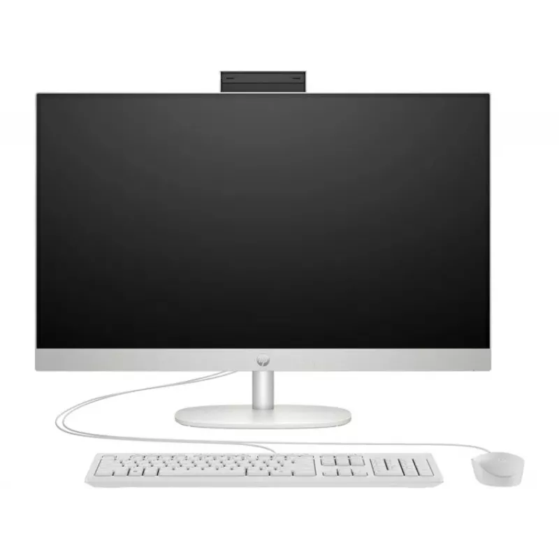 HP All-in-One 27-cr0154nh, Intel Core i7-1355U, 8GB RAM, 512GB SSD, 27 polegadas Full HD ecrã tátil, Windows 11 Home, branco (recondicionado)