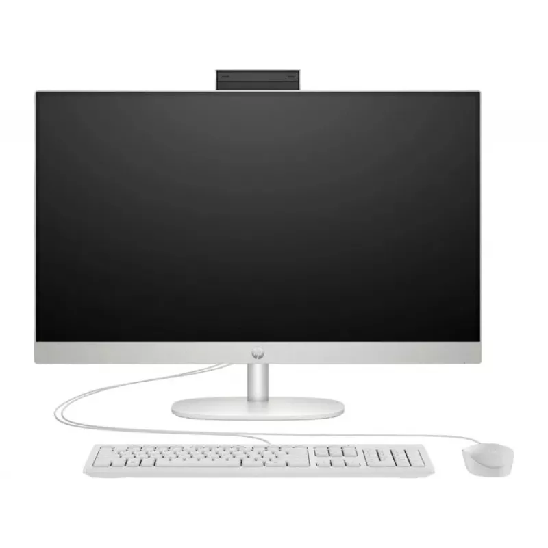 HP All-in-One 27-cr0154nh, Intel Core i7-1355U, 8GB RAM, 512GB SSD, 27 polegadas Full HD ecrã tátil, Windows 11 Home, branco (recondicionado)