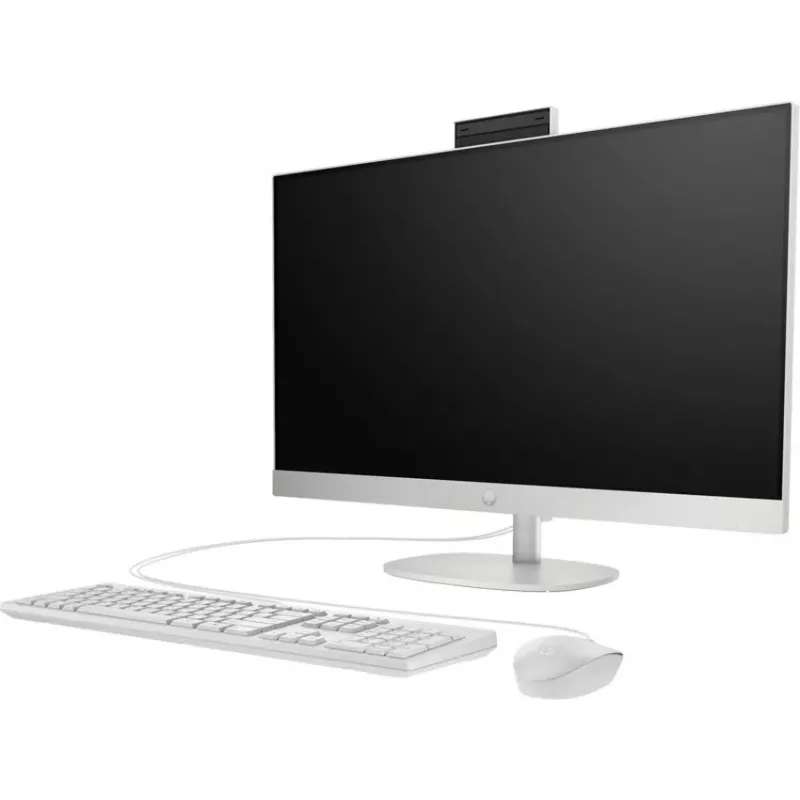 HP All-in-One 27-cr0154nh, Intel Core i7-1355U, 8GB RAM, 512GB SSD, 27 polegadas Full HD ecrã tátil, Windows 11 Home, branco (recondicionado)