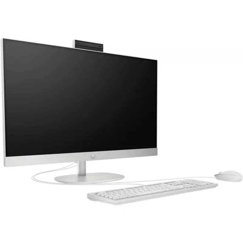 HP All-in-One 27-cr0154nh, Intel Core i7-1355U, 8GB RAM, 512GB SSD, 27 polegadas Full HD ecrã tátil, Windows 11 Home, branco (recondicionado)