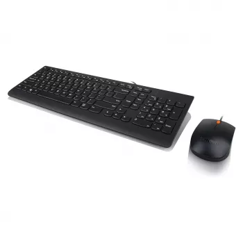 Lenovo 300 Teclado USB - US English QWERTY - Preto