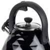 Chaleira assobiadora RESTO 3L aço inoxidável prateado/preto 90610
