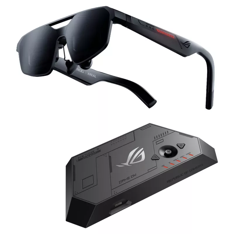 ASUS ROG XREAL R1-B Óculos de Gaming AR 240Hz (embalagem aberta)
