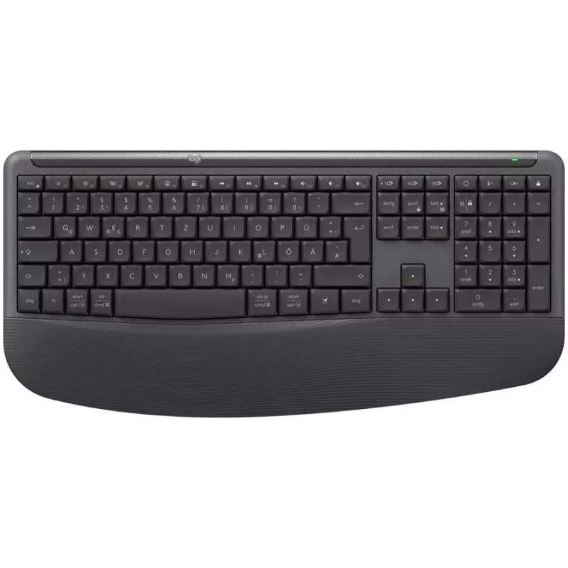 Logitech Signature Comfort Plus MK880 Wireless Combo - Grafite - US International - Bluetooth - 973