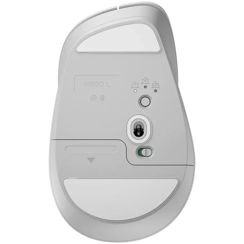 Logitech Signature Comfort Plus M850L Rato sem fios - Branco sujo - Bluetooth