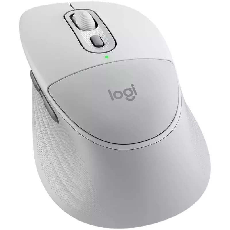 Logitech Signature Comfort Plus M850L Rato sem fios - Branco sujo - Bluetooth