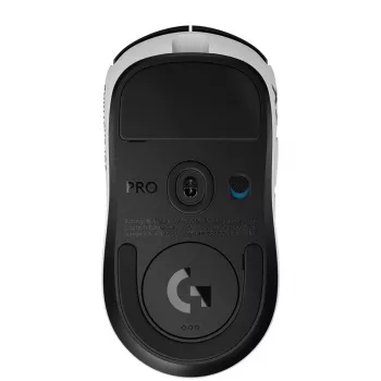 Logitech G PRO X2 SUPERSTRIKE rato gaming ótico sem fios - preto/branco
