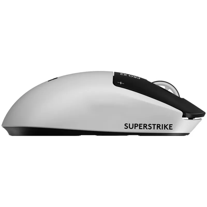 Logitech G PRO X2 SUPERSTRIKE rato gaming ótico sem fios - preto/branco