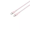 CANYON cabo USB-C para USB-C 60W 1m silicone Pink Sand
