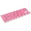 Teclado CANYON OnType 10 Low Profile EN com fios Rosa