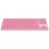 Teclado CANYON OnType 10 Low Profile EN com fios Rosa