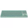 Teclado CANYON OnType 10 Low Profile EN com fios Verde