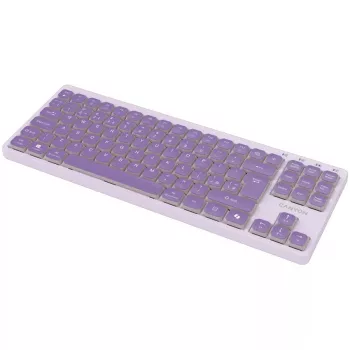 Teclado CANYON OnType 10 Low Profile EN com fios Violeta