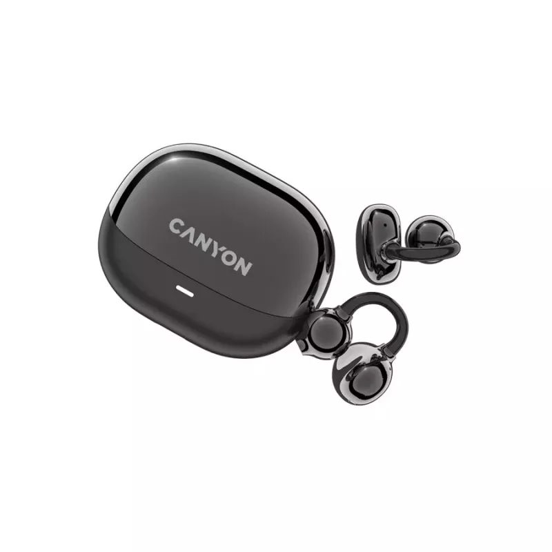 Headset com clipes de orelha OWS CANYON OnFlow 14 Preto