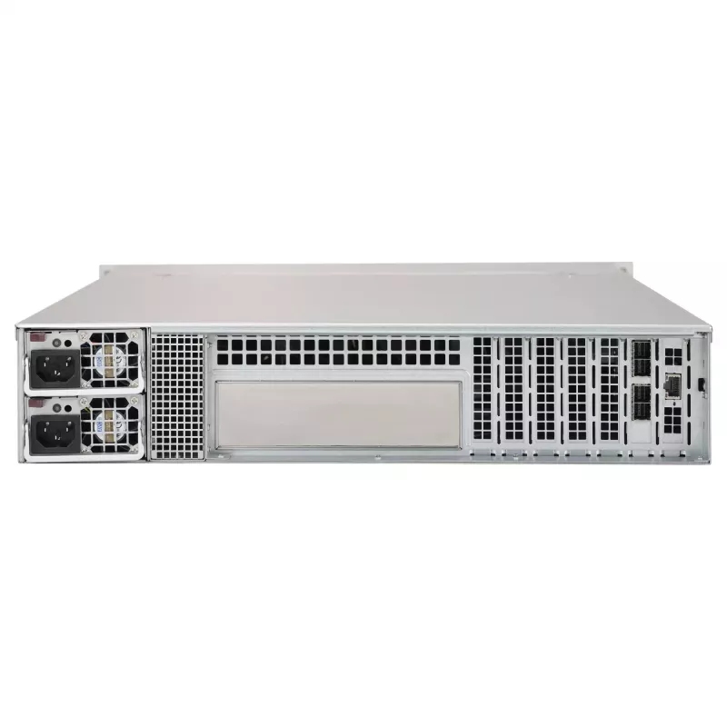 Caixa Supermicro SC216 BE1C-R609JBOD 2U 24x2,5 polegadas Hot-Swap SAS3 JBOD com 2x600W fontes de alimentação redundantes