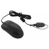 Seal Shield Silver Storm rato ótico com fio resistente à água, 3 botões, USB, preto