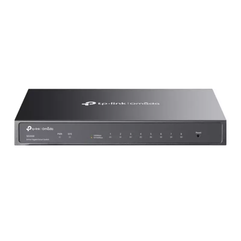 Switch TP-LINK TL-SG2008 8 portas Gigabit Smart Managed