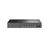 TP-Link Omada TL-SG2210MP switch PoE gerido L2/L2+, 8x Gigabit RJ45, capacidade de comutação de 20 Gbps, montagem em rack 1U