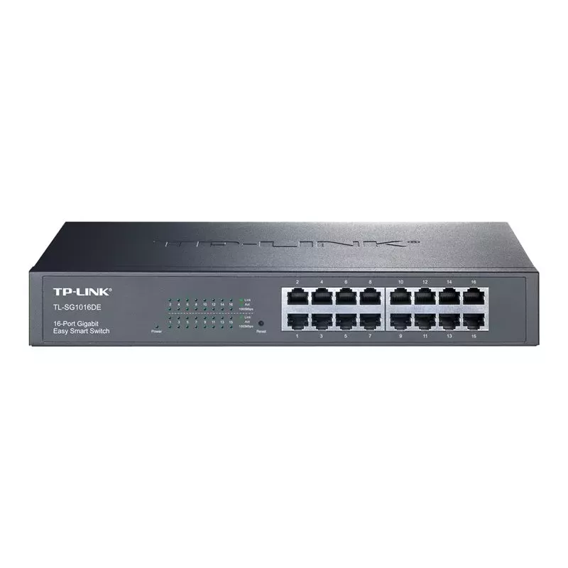 Switch TP-Link TL-SG1016DE 16 portas Gigabit Easy Smart