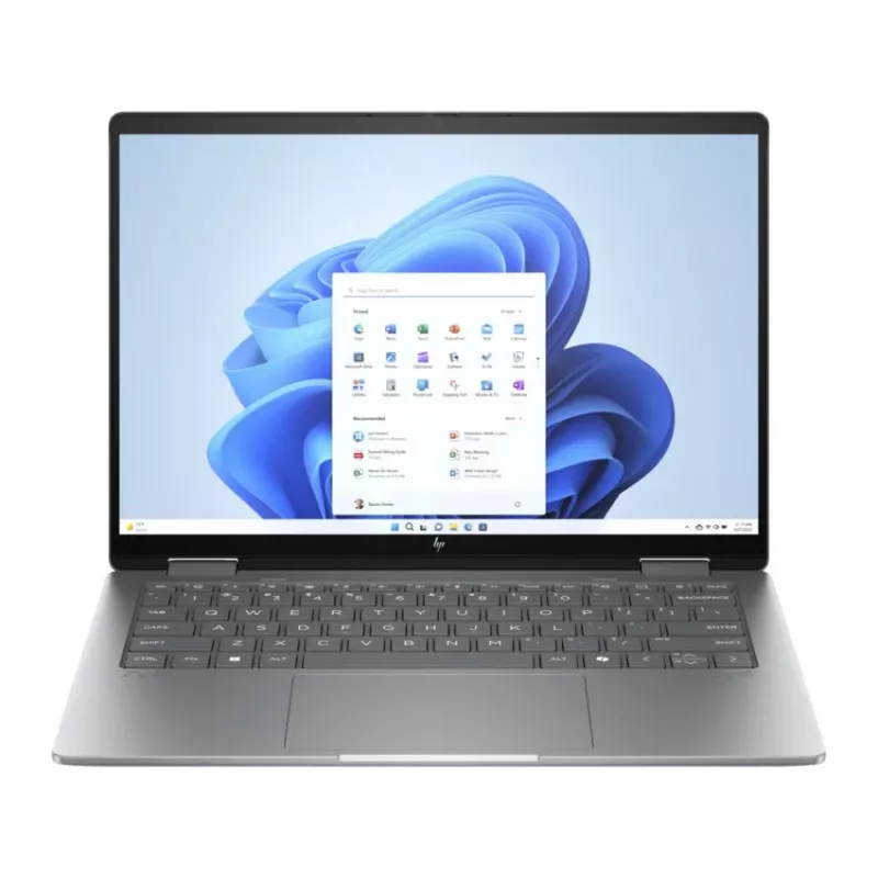 HP Envy x360 14-fc0775ng 2-in-1 Portátil, Intel Core Ultra 7 155U, 16 GB RAM, 1 TB SSD, 14,0 polegadas WUXGA ecrã tátil, Windows 11 Home, Meteorite Grey (recondicionado)