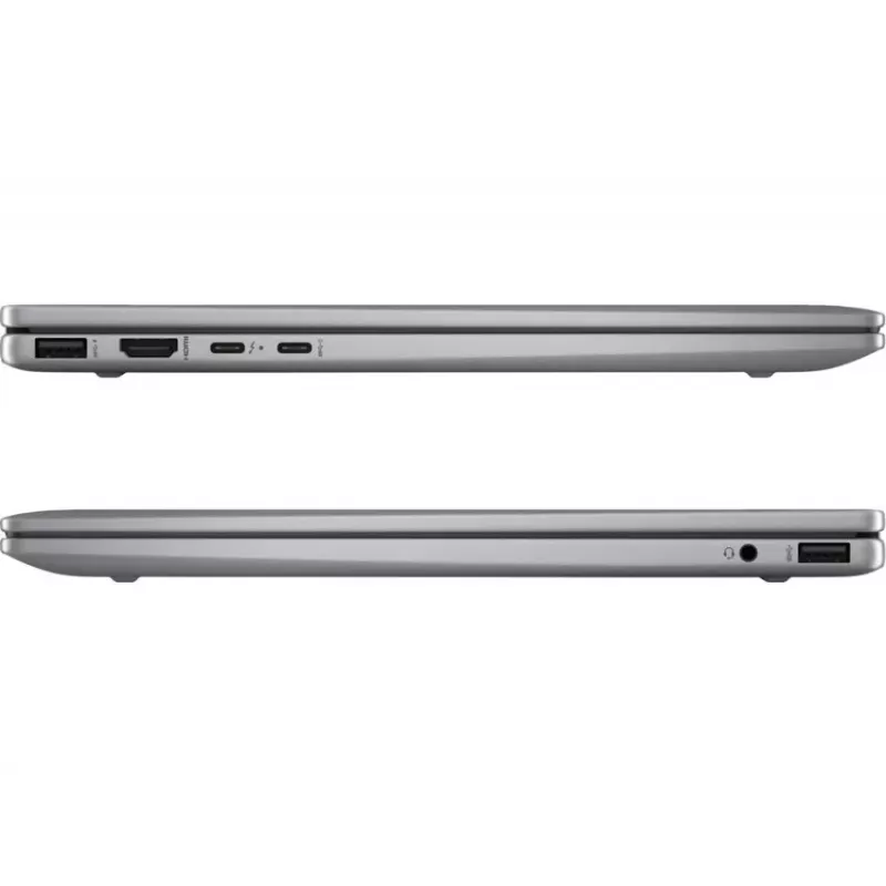 HP Envy x360 14-fc0775ng 2-in-1 Portátil, Intel Core Ultra 7 155U, 16 GB RAM, 1 TB SSD, 14,0 polegadas WUXGA ecrã tátil, Windows 11 Home, Meteorite Grey (recondicionado)