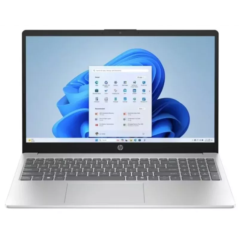HP 15-fc0047 15.6 polegadas FHD Tátil AMD Ryzen 7 7730U 16GB 512GB SSD W11H, Natural Silver