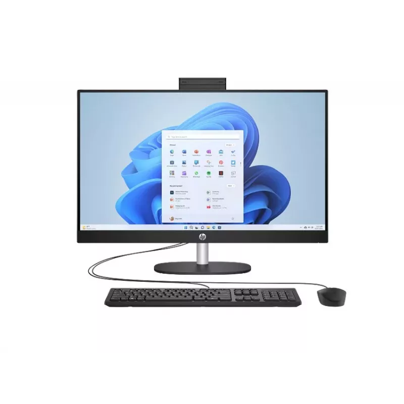 HP All-in-One 27-cr0912nc computador de secretária, Intel Core i5-1334U, 16 GB RAM, 512 GB SSD, ecrã Full HD IPS de 27 polegadas, Windows 11 Home, branco (recondicionado)