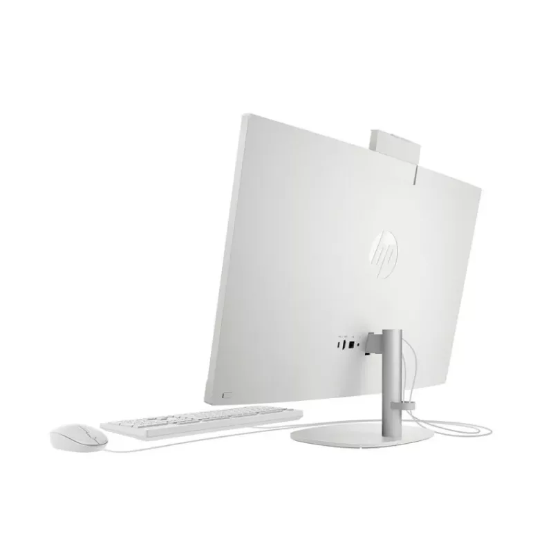HP All-in-One 24-cr0046na computador de secretária, Intel Core i5-1334U, 8 GB RAM, 512 GB SSD, ecrã Full HD IPS de 23,8 polegadas, Windows 11 Home, branco (recondicionado)