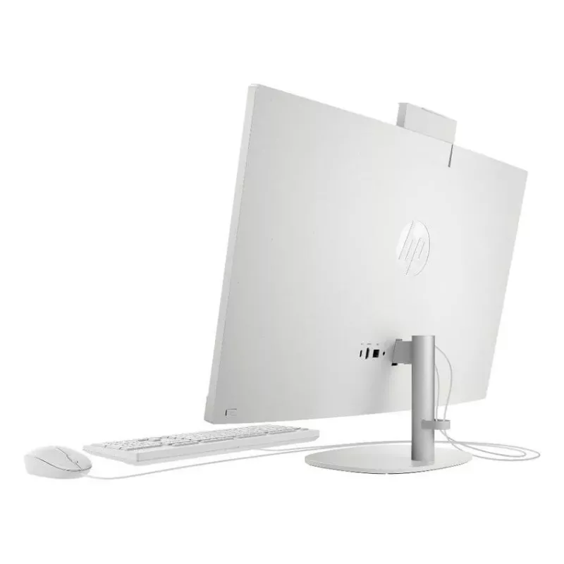 HP All-in-One 27-cr0051na, AMD Ryzen 7 7730U, 16 GB RAM, 512 GB SSD, 27 polegadas Full HD IPS, Windows 11 Home, branco (recondicionado)
