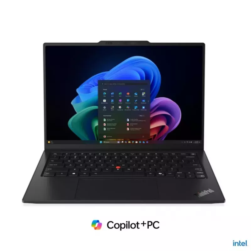 Lenovo ThinkPad X1 Carbon Gen 14 Intel Core Ultra 7 355 32 GB LPDDR5X 512 GB SSD 14 polegadas WUXGA IPS ecrã tátil antirreflexo preto Windows 11 Pro Wi-Fi 7 Bluetooth 5.4 teclado nórdico retroiluminado