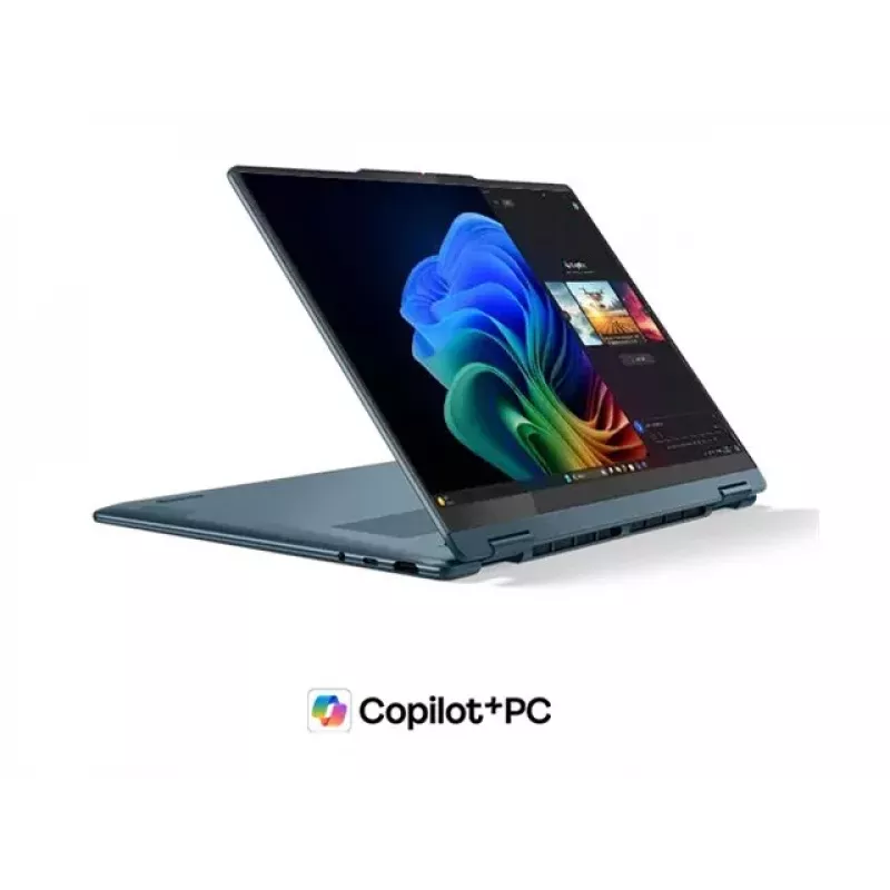 Lenovo Yoga 7 2-in-1 14AKP10 14 polegadas WUXGA OLED ecrã tátil AMD Ryzen AI 7 350 16GB 512GB SSD AMD Radeon 860M Graphics Windows 11 Home Tidal Teal teclado retroiluminado (nórdico) - sem adaptador de alimentação