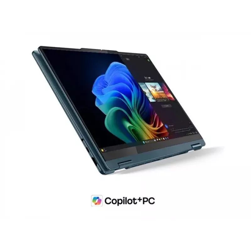 Lenovo Yoga 7 2-in-1 14AKP10 14 polegadas WUXGA OLED ecrã tátil AMD Ryzen AI 7 350 16GB 512GB SSD AMD Radeon 860M Graphics Windows 11 Home Tidal Teal teclado retroiluminado (nórdico) - sem adaptador de alimentação
