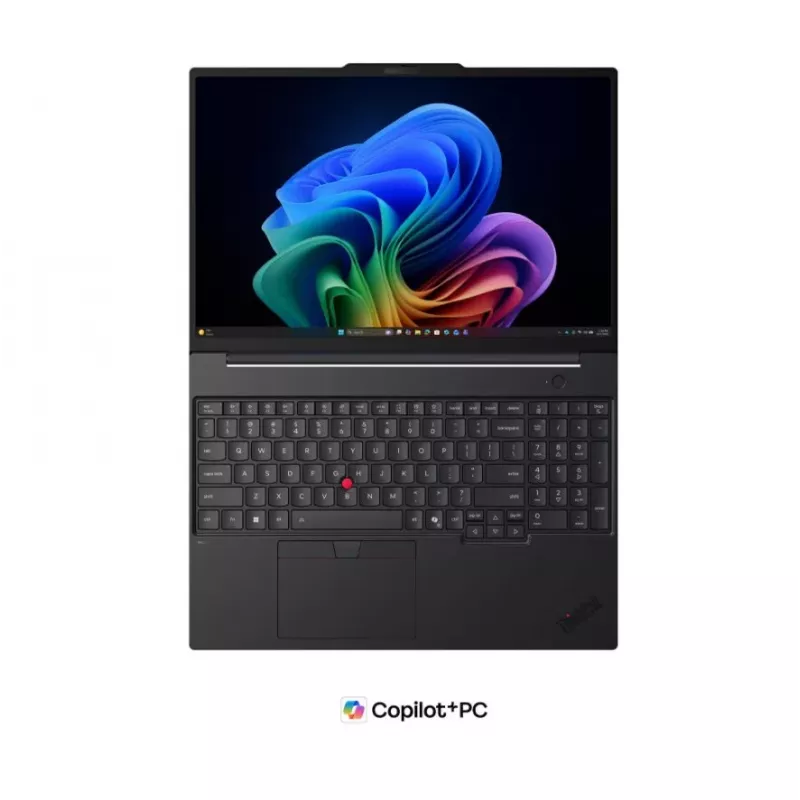 Portátil Lenovo ThinkPad T16 Gen 5 16 polegadas WUXGA, Intel Core Ultra 5 325U, 16GB DDR5, 512GB SSD, Intel Graphics, Windows 11 Pro, teclado retroiluminado nórdico, preto, leitor de impressões digitais, 5G atualizável, 3 anos de garantia