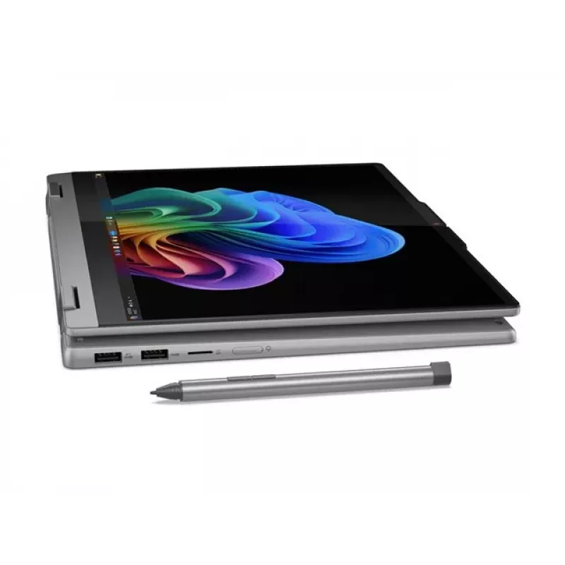 LENOVO IdeaPad 5 2-in-1 14Q8X9 Snapdragon X Elite X1-26-100 14 polegadas WUXGA ecrã tátil 16GB 512GB SSD M.2 UMA sem adaptador de alimentação sem cabo de alimentação Windows 11 Home 2 anos Carry-in