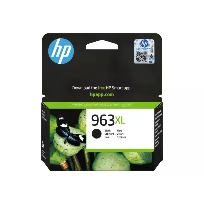 Tinteiro original HP 963XL de alto rendimento preto