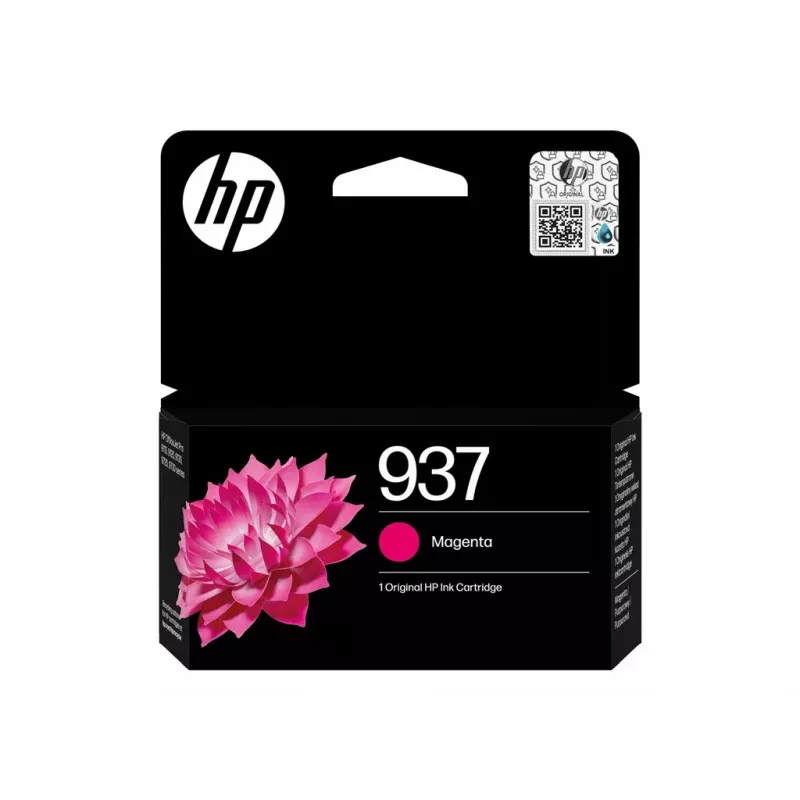 Tinteiro original HP 937 magenta (rendimento padrão)
