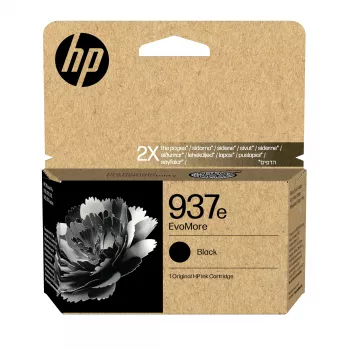 Tinteiro original HP 937e EvoMore preto