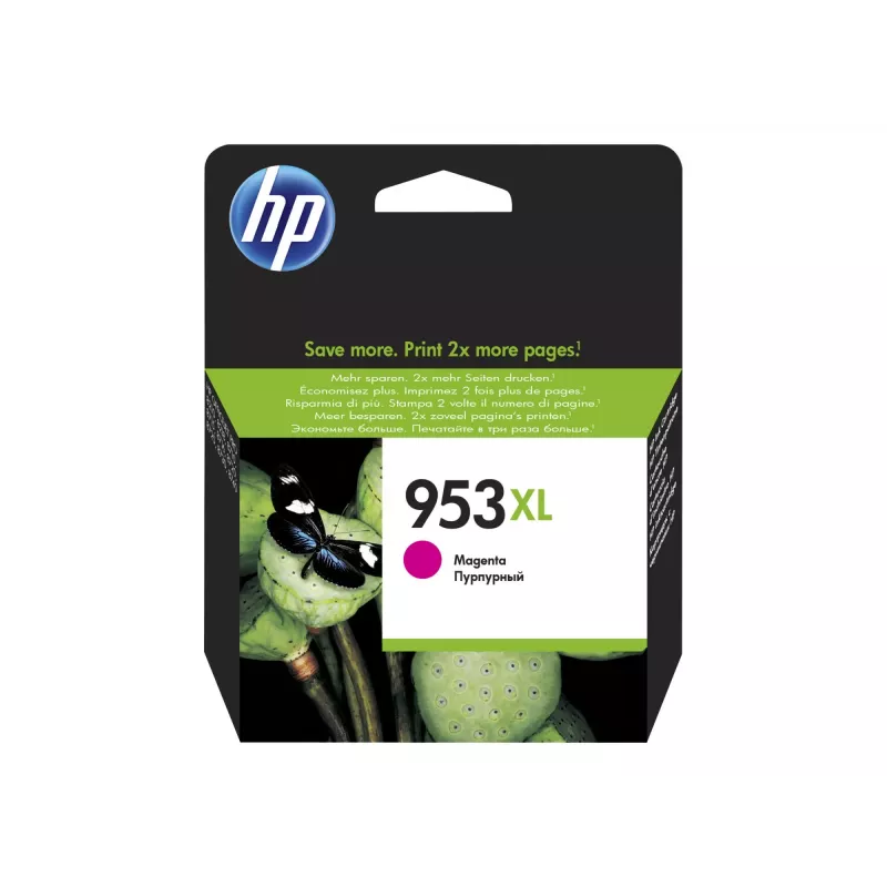 Tinteiro original HP 953XL de alto rendimento magenta