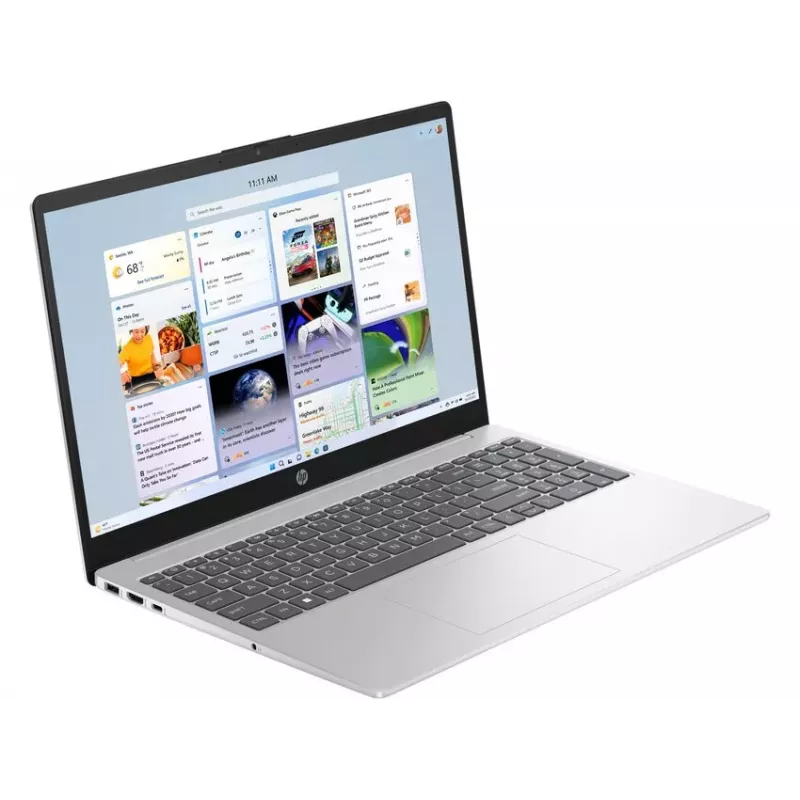HP Portátil 15-fd0325ne, Intel Core Ultra 5 120U, 24GB RAM, 512GB SSD, 15,6 polegadas Full HD, Windows 11 Home, prateado (recondicionado)