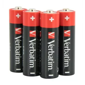 Pilhas alcalinas Verbatim 49501 AA LR6 (4 unid./pack)
