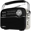 Altifalante SVEN SRP-500, preto (3W, Bluetooth, FM/AM/SW, USB, microSD, AUX, bateria)