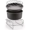 TEFAL Easy Fry conjunto de acessórios para modelos de fritadeira de ar OBH Nordica XXL - tabuleiro, suporte para espetos, 5 espetos