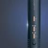 Rowenta Air Brush 3D UB9720E0 Escova de modelação de ar quente, Azul-escuro/Cobre