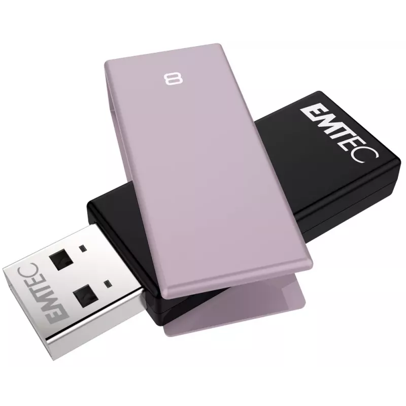 Emtec USB 2.0 C350 8GB Brick Purple Pen Drive USB