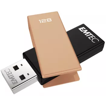 Pen USB Emtec USB 2.0 C350 128GB Brick Orange