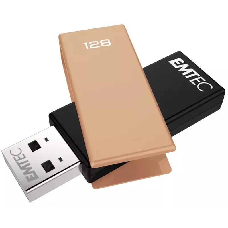 Pen USB Emtec USB 2.0 C350 128GB Brick Orange